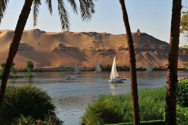 Nile River in Luxor